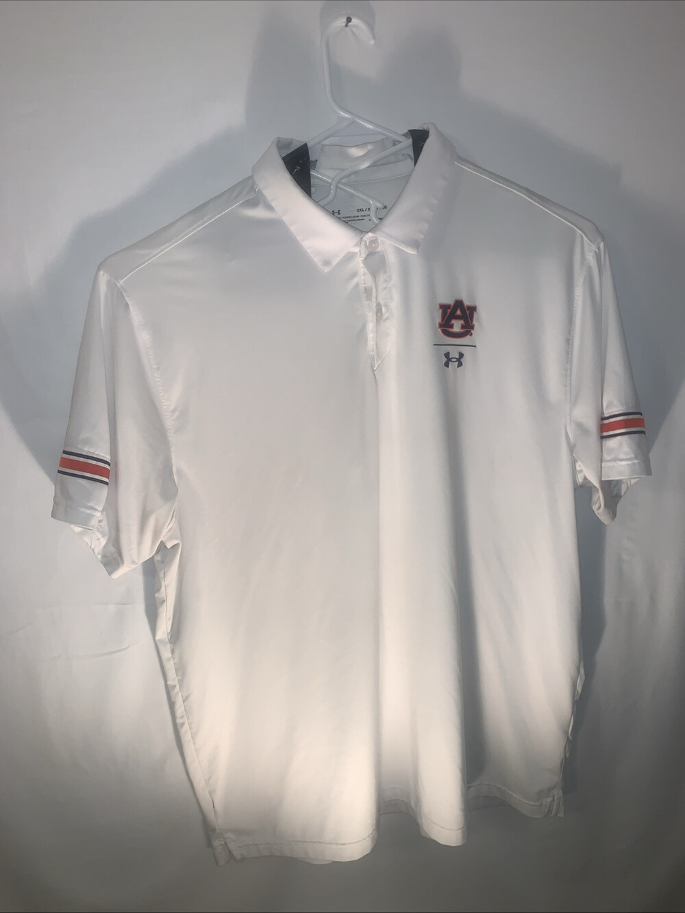 Under Armour AUBURN UNIVERSITY Polo White XXL